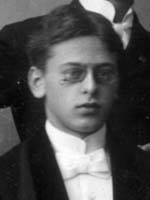 Paul Eichwald 1898 beim Abitur  