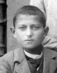 Hermann Ransenberg 1901 als Schüler  