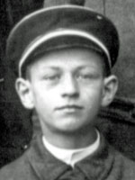 Erich Kleeberg 1913 in der Quinta am KWG  