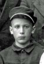 Walter Rose 1913 als Schüler  