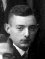 Oskar Heineberg 1926 beim Abitur  