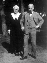 Alfred Michaelis 1933 mit seiner Frau Paula  