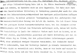 Aus einem Brief Max Netheims an die Stadt Höxter, 9.11.1936  