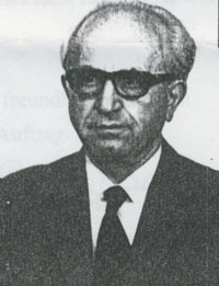Julius Frank im Jahr 1971  