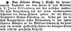 Stadt- und Dorfzeitung, 18.5.1918  
