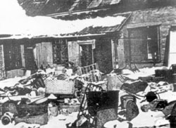 Das Rigaer Ghetto nach der Ermordung der lettischen Juden  