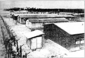 Baracken im KZ Kaiserwald 1945  