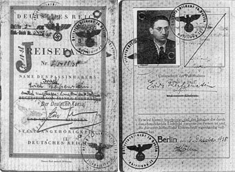 Der Pass Erich Weißensteins  