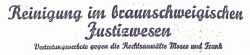Zeitungsüberschrift über das Vertretungsverbot für Julius Frank, 14.4.1933  