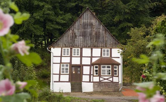 Das Haus Uhlmann im Freilichtmuseum in Detmold  