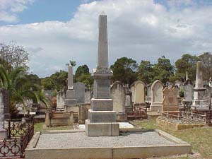 Der Grabmal von Cosmann Nettheim in Sydney, Rookwood Cemetery  
